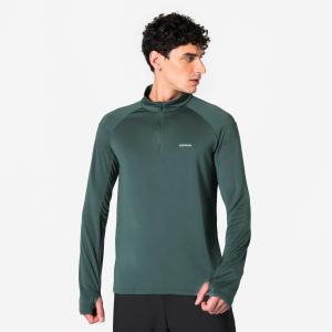 تیشرت آستین بلند مردانه Decathlon Kiprun Run 100 – سبز تیشرت آستین بلند مردانه Decathlon Kiprun Run 100 – سبز
