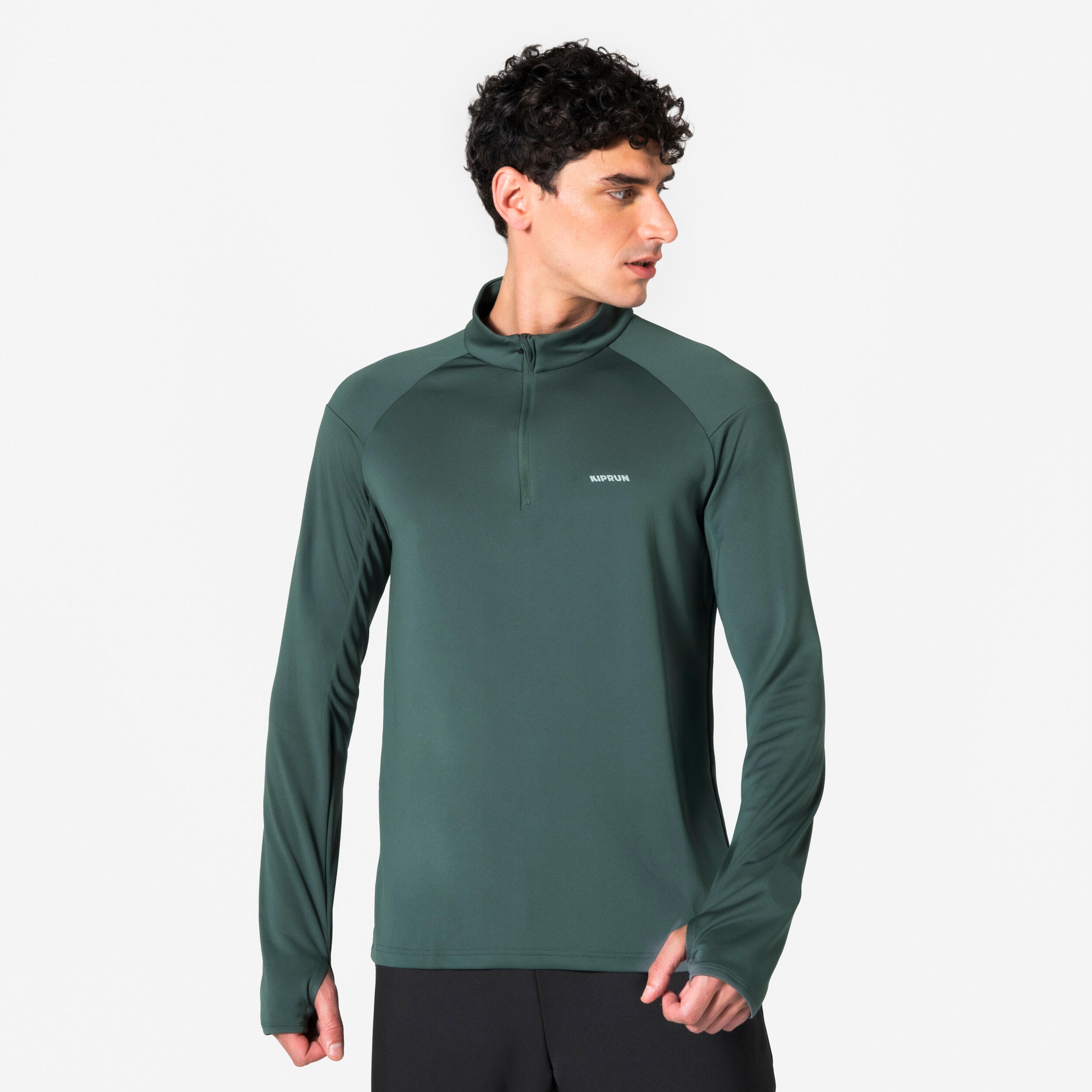 تیشرت آستین بلند مردانه Decathlon Kiprun Run 100 – سبز تیشرت آستین بلند مردانه Decathlon Kiprun Run 100 – سبز