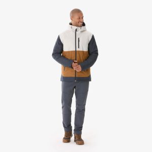 کاپشن زمستانی مردانه Decathlon NH500 – بژ / قهوه‌ای