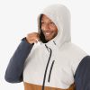 کاپشن زمستانی مردانه Decathlon NH500 – بژ / قهوهای - تصویر 4