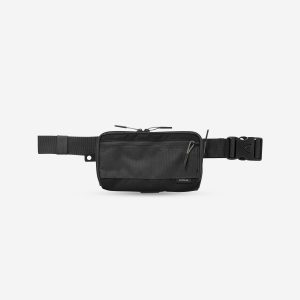 کیف کمری ورزشی Decathlon Travel XL – مشکی خاکستری کیف کمری ورزشی Decathlon Travel XL – مشکی خاکستری