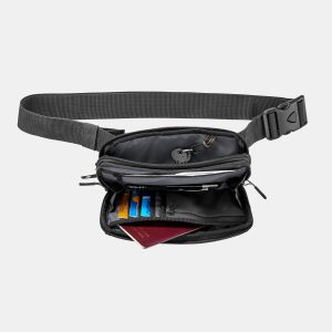 کیف کمری ورزشی Decathlon Travel XL – مشکی خاکستری