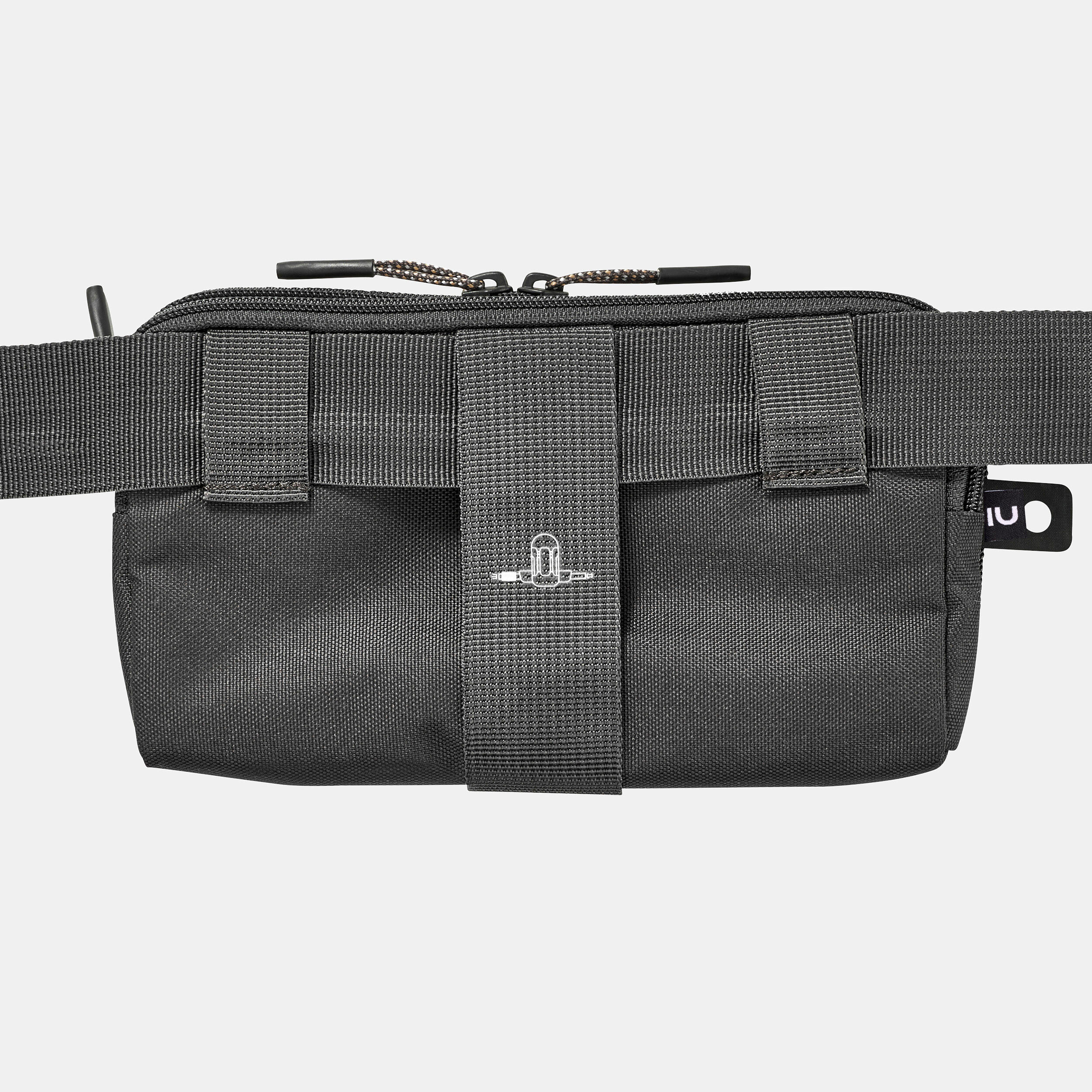کیف کمری ورزشی Decathlon Travel XL – مشکی خاکستری کیف کمری ورزشی Decathlon Travel XL – مشکی خاکستری - تصویر 4