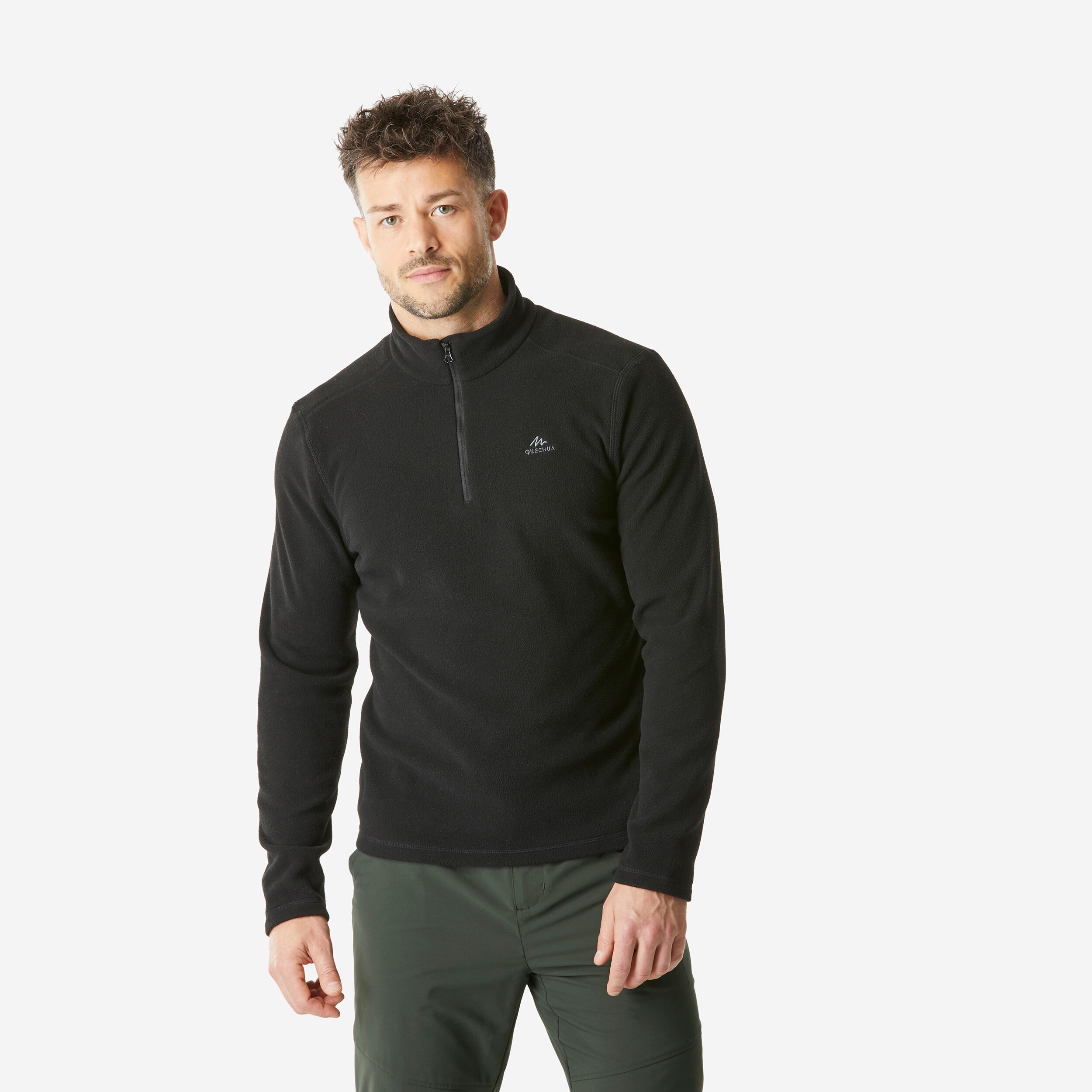 سویشرت پلار مردانه Decathlon MH100 – مشکی سویشرت پلار مردانه Decathlon MH100 – مشکی