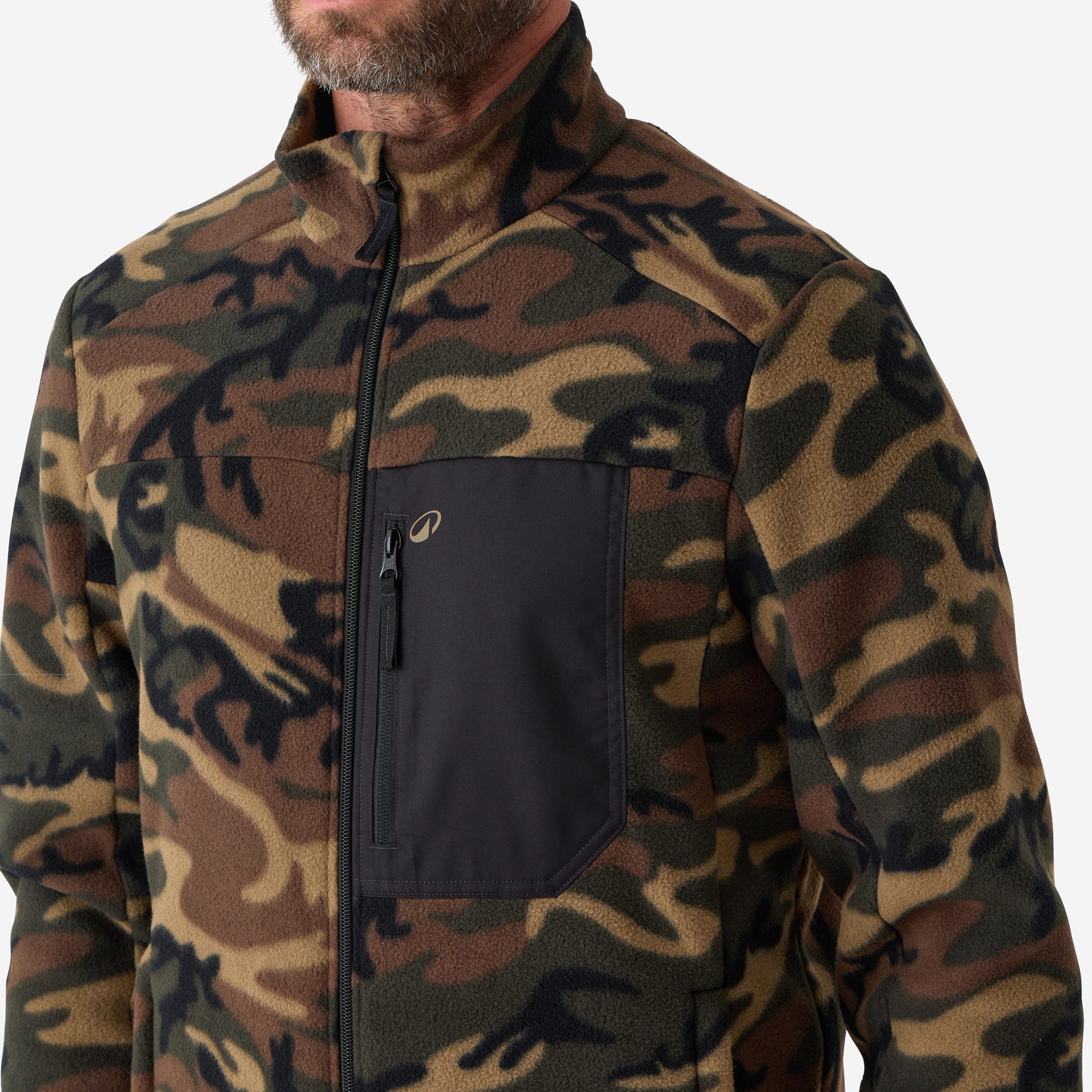 پولیور پلار مردانه Decathlon 500 – سبز پولیور پلار مردانه Decathlon 500 – سبز - تصویر 3