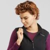 جلیقه پلار کوهنوردی زنانه Decathlon MH100 – مشکی - تصویر 2