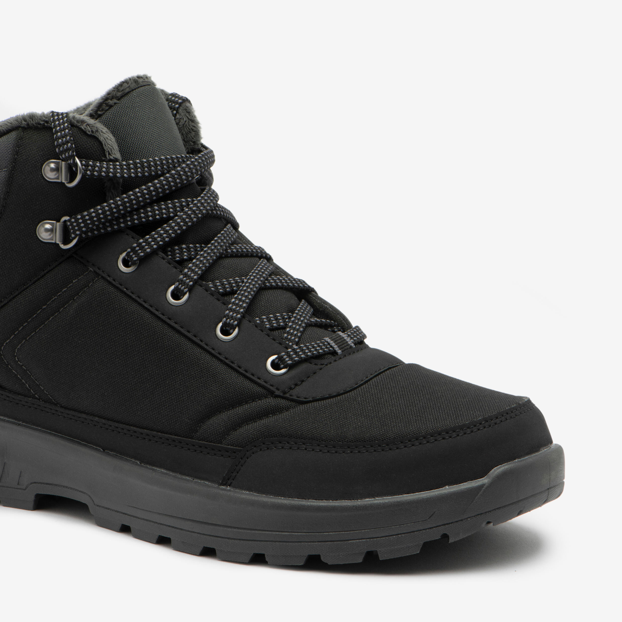 بوت برفی مردانه Decathlon NH100 Mid – مشکی بوت برفی مردانه Decathlon NH100 Mid – مشکی - تصویر 3