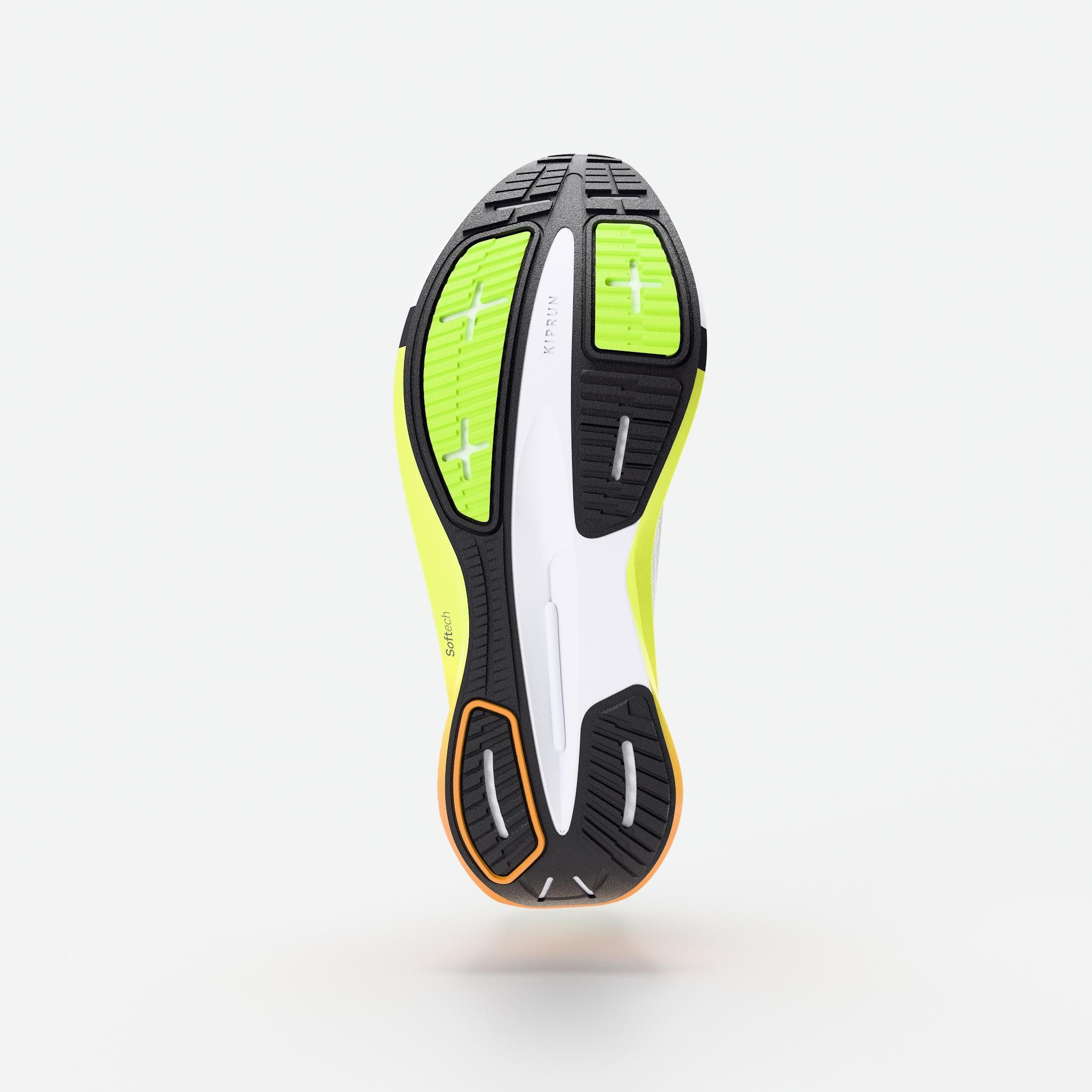 کفش دویدن و پیادهروی مردانه Decathlon Kiprun Kipcore Premium – سفید و سبز کفش دویدن و پیادهروی مردانه Decathlon Kiprun Kipcore Premium – سفید و سبز - تصویر 5