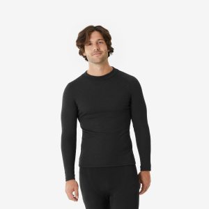 بلوز ترمال اسکی مردانه Decathlon BL 100 – مشکی