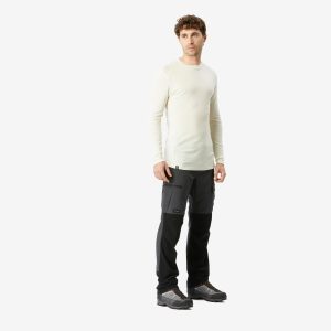 شلوار طبیعت‌گردی مردانه Decathlon Xplore – طوسی