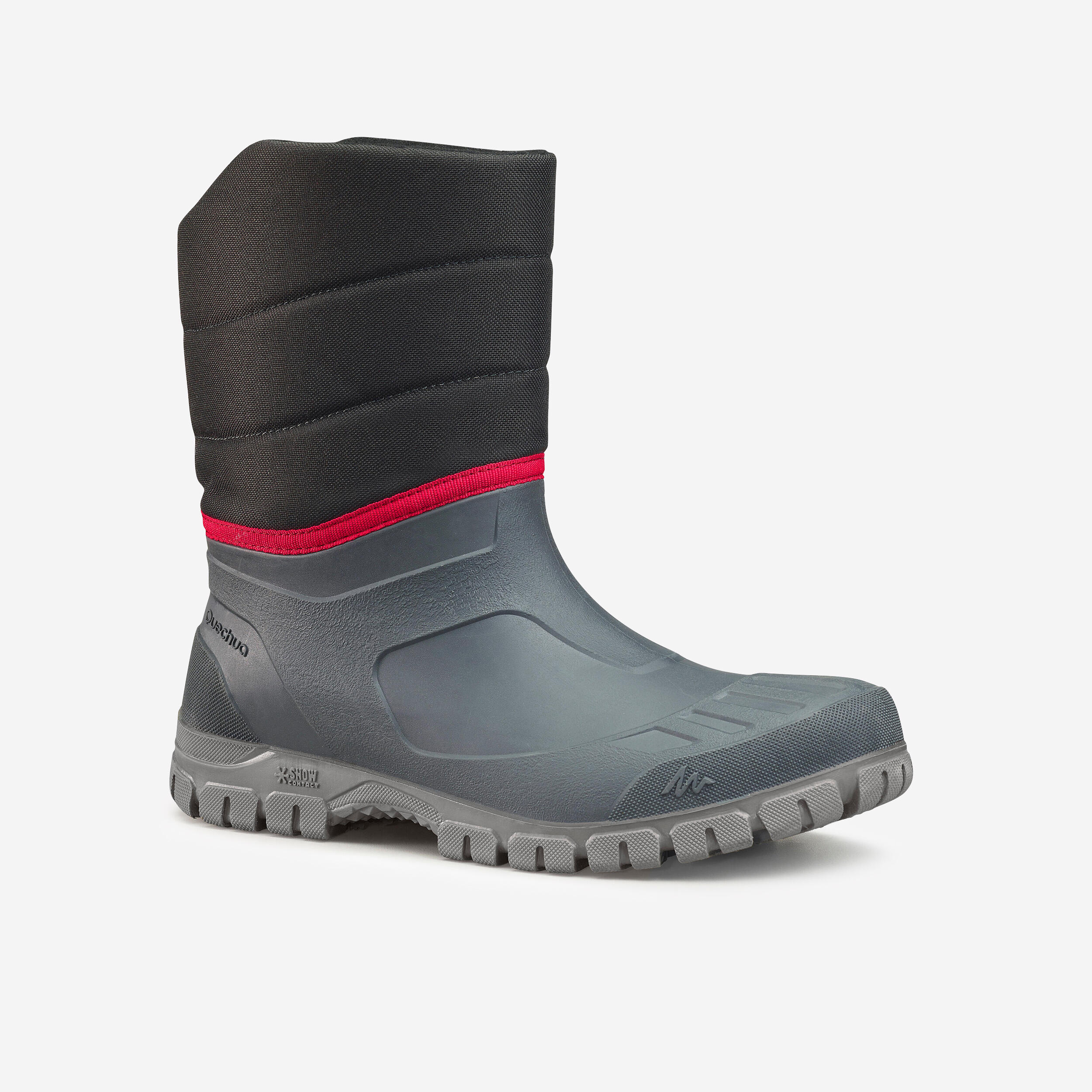 بوت برف مردانه Decathlon NH100 Mid – طوسی بوت برف مردانه Decathlon NH100 Mid – طوسی