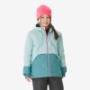 کاپشن اسکی بچگانه Decathlon SKI100 – صورتی آبی
