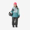 کاپشن اسکی بچگانه Decathlon SKI100 – صورتی آبی - تصویر 2