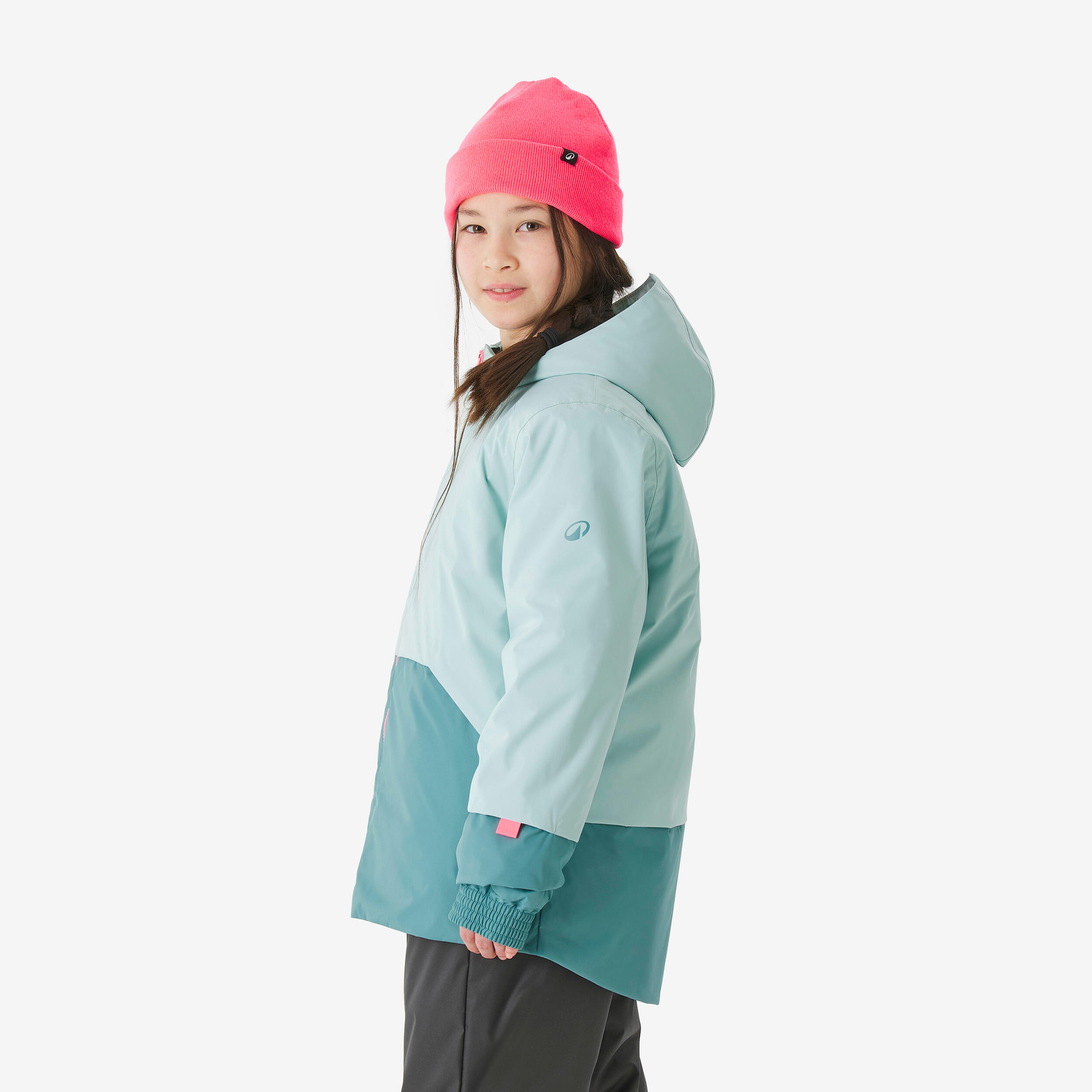 کاپشن اسکی بچگانه Decathlon SKI100 – صورتی آبی کاپشن اسکی بچگانه Decathlon SKI100 – صورتی آبی - تصویر 4