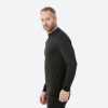 بلوز ترمال مردانه Decathlon BL 500 – مشکی - تصویر 4