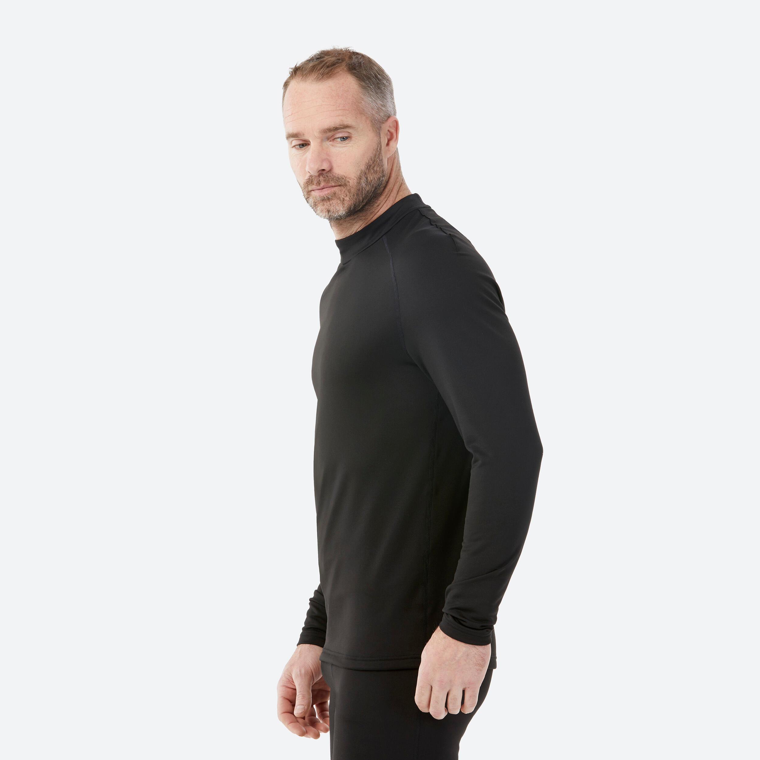 بلوز ترمال مردانه Decathlon BL 500 – مشکی بلوز ترمال مردانه Decathlon BL 500 – مشکی - تصویر 4