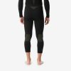 شلوار گرمکن مردانه Decathlon BL 500 Soft – مشکی خاکی - تصویر 2