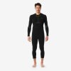 شلوار گرمکن مردانه Decathlon BL 500 Soft – مشکی خاکی - تصویر 3