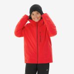 کاپشن اسکی بچگانه Decathlon 500 – قرمز