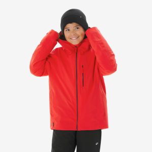 کاپشن اسکی بچگانه Decathlon 500 – قرمز
