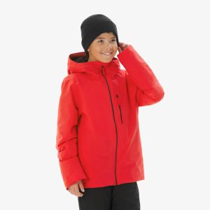 کاپشن اسکی بچگانه Decathlon 500 – قرمز