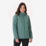 کاپشن و سویشرت زنانه Decathlon NH100 – سبز بژ