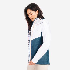 کاپشن و بادگیر Decathlon 8548407 – BEYAZ MAVİ TURUNCU