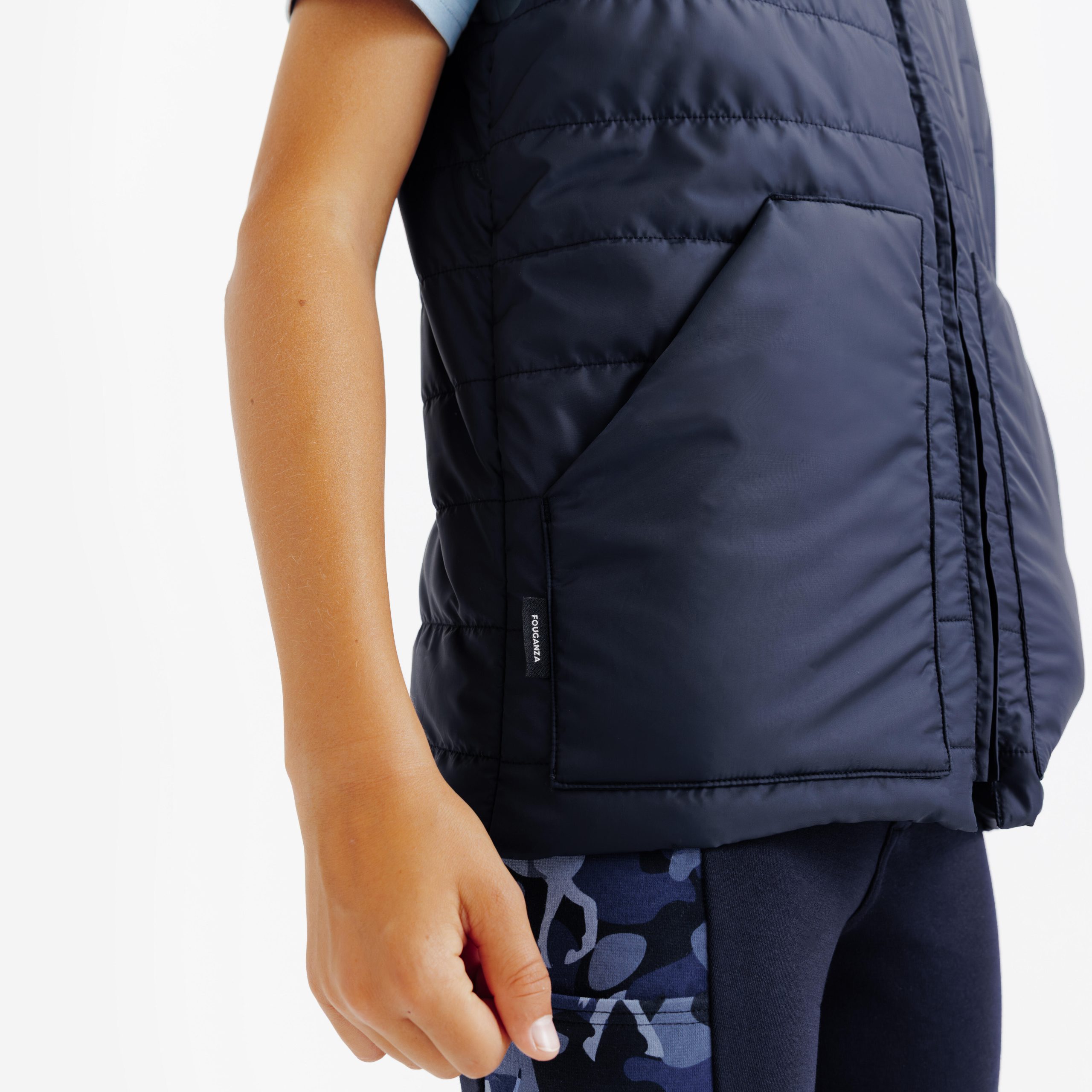 جلیقه سوارکاری بچگانه Decathlon Magic – آبی جلیقه سوارکاری بچگانه Decathlon Magic – آبی - تصویر 4