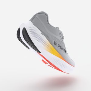 کفش دویدن مردانه Decathlon Kiprun Kipride Max – خاکستری/نارنجی