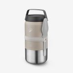 ظرف غذای کمپینگ دوجداره Decathlon 900 – بژ