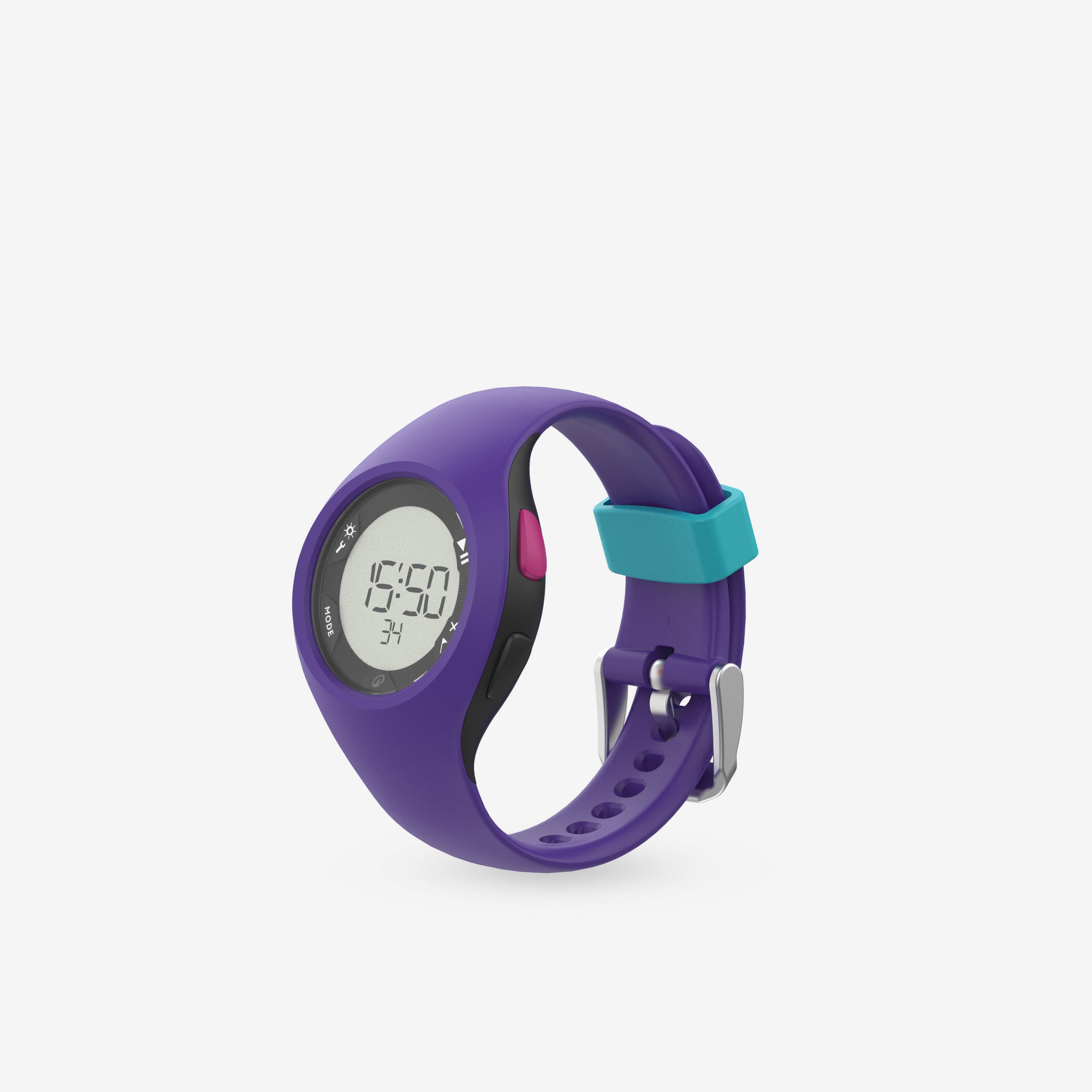 ساعت ورزشی و کرونومتر Decathlon W200 S – بنفش ساعت ورزشی و کرونومتر Decathlon W200 S – بنفش - تصویر 3