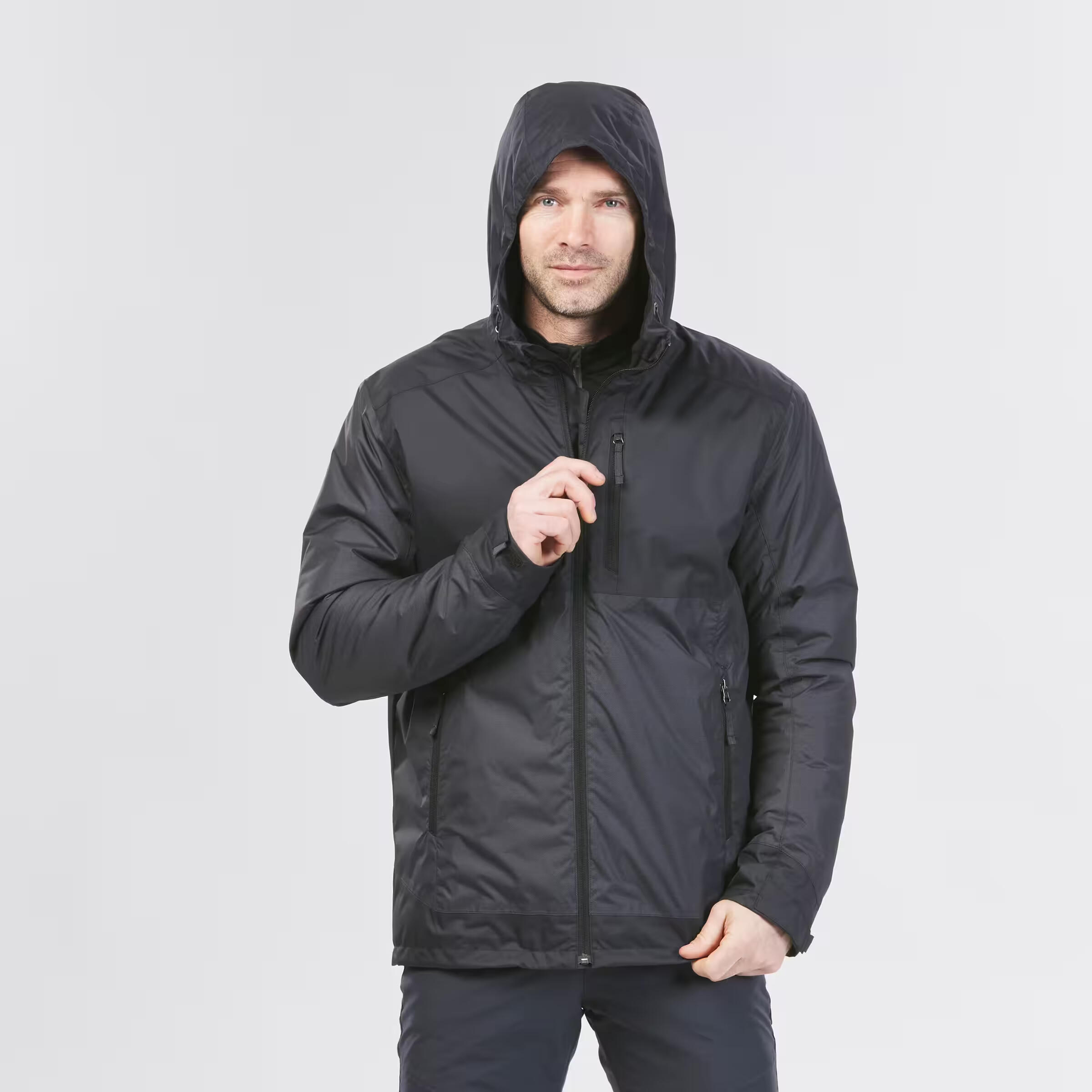 کاپشن و سویشرت کوهنوردی مردانه Decathlon NH500 – مشکی کاپشن و سویشرت کوهنوردی مردانه Decathlon NH500 – مشکی