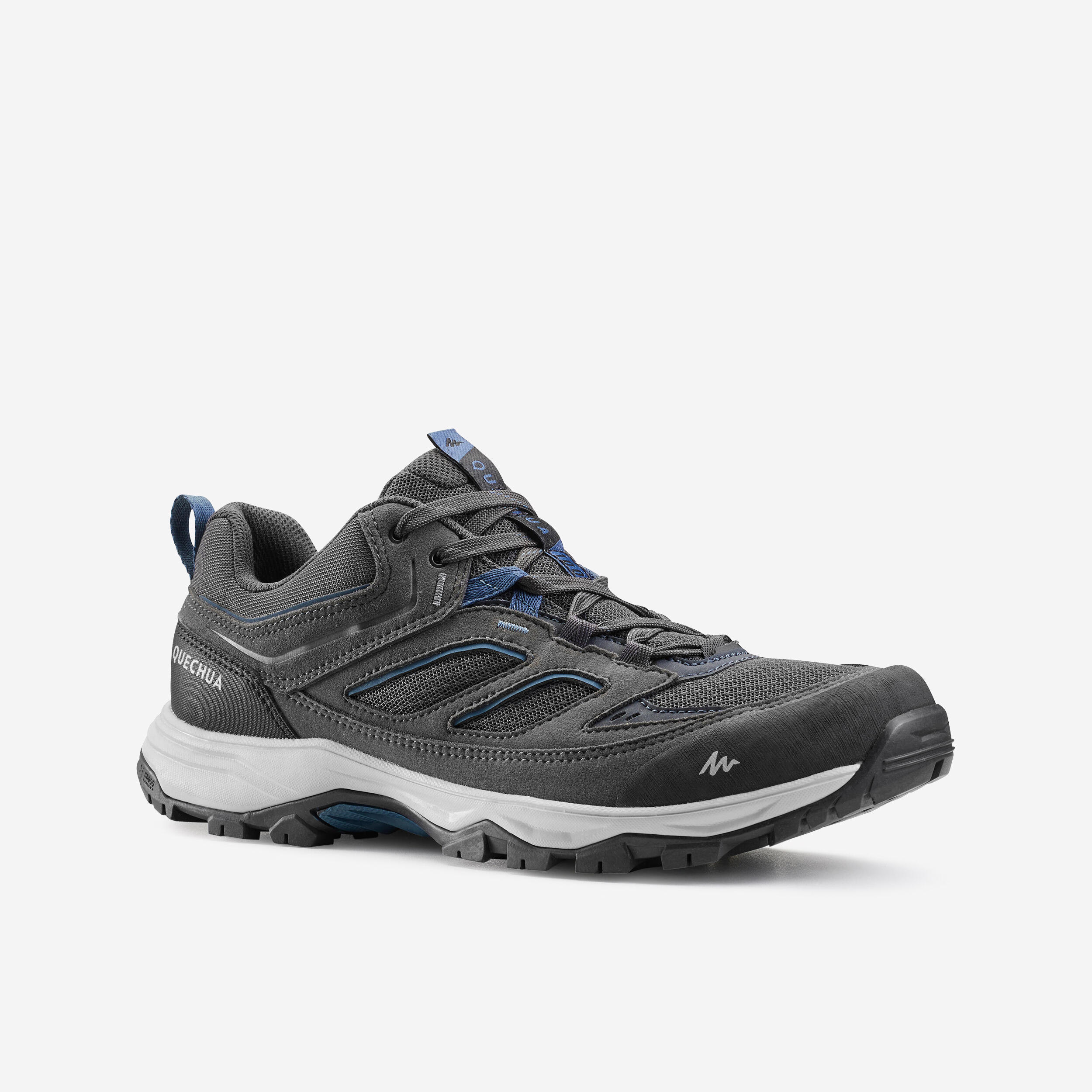 کفش کوهنوردی و طبیعتگردی مردانه Decathlon MH100 – طوسی آبی کفش کوهنوردی و طبیعتگردی مردانه Decathlon MH100 – طوسی آبی