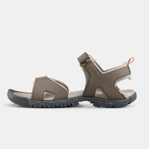 صندل مردانه کمپ و طبیعت‌گردی Decathlon NH100 – قهوه‌ای