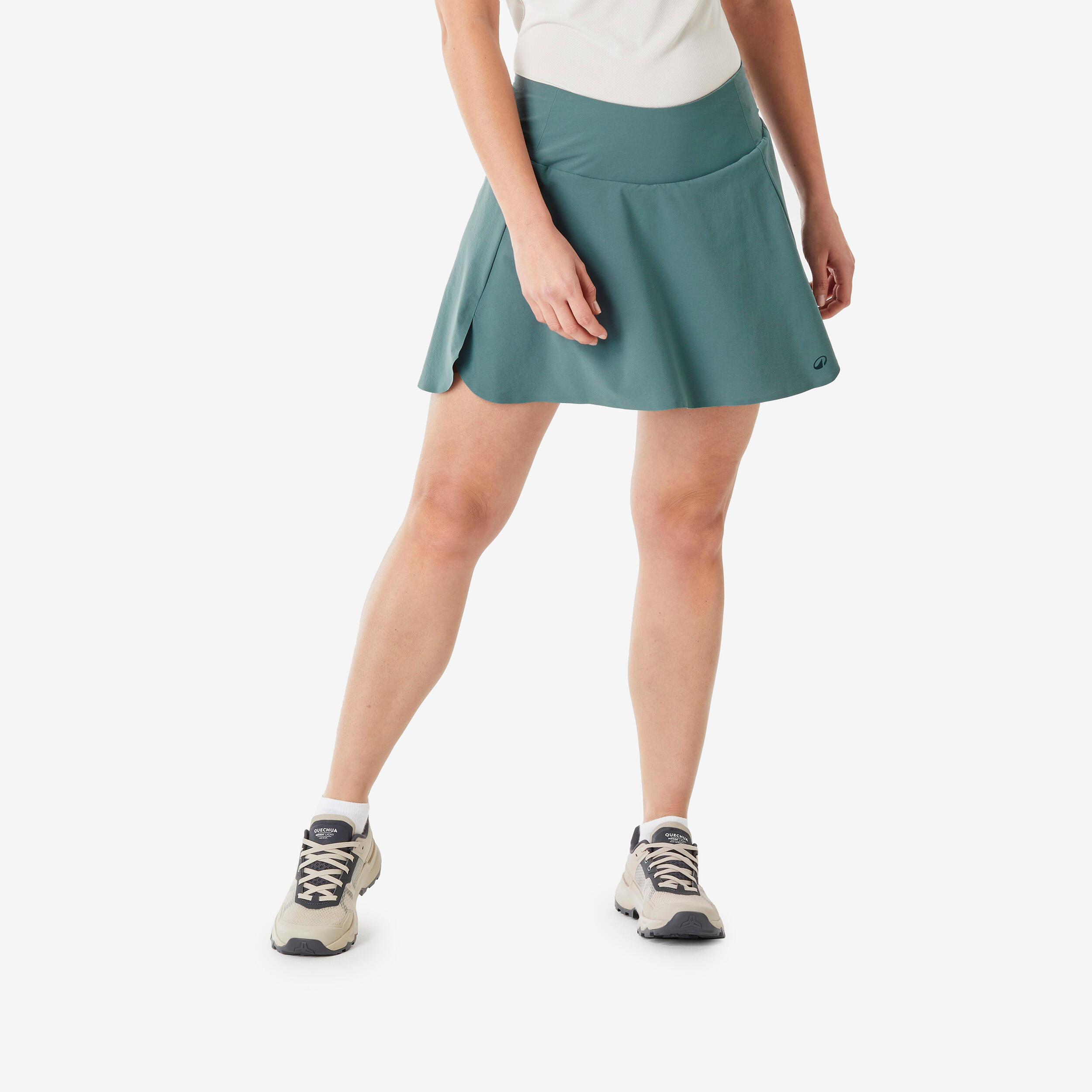 دامن شلوارکی زنانه کمپینگ Decathlon MH500 – سبز دامن شلوارکی زنانه کمپینگ Decathlon MH500 – سبز