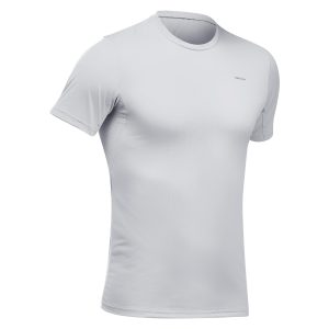 تیشرت کوهنوردی مردانه Decathlon MH100 – خاکستری تیشرت کوهنوردی مردانه Decathlon MH100 – خاکستری