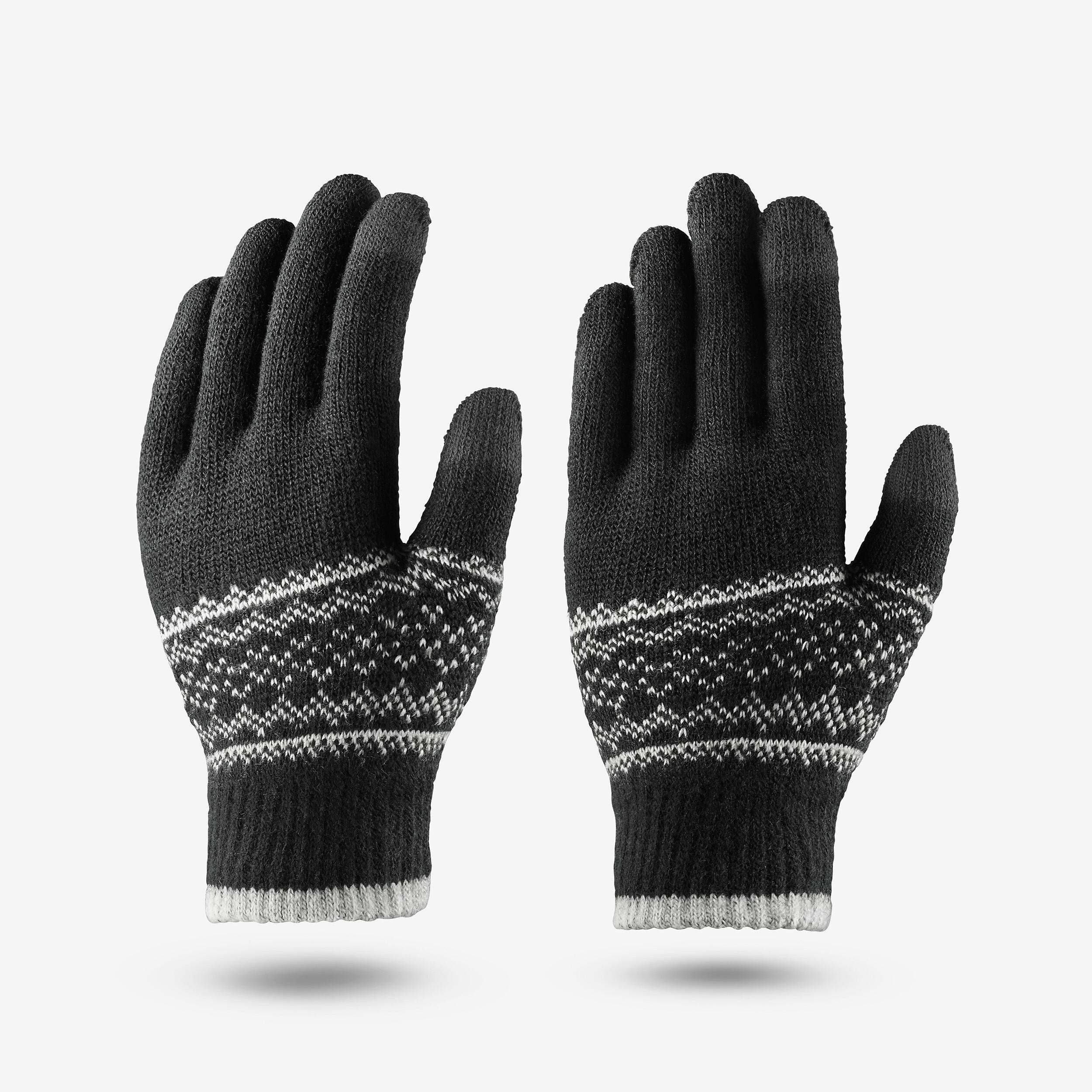 دستکش کوهنوردی و طبیعتگردی بچگانه Decathlon HIKE100 – خاکستری/سفید دستکش کوهنوردی و طبیعتگردی بچگانه Decathlon HIKE100 – خاکستری/سفید