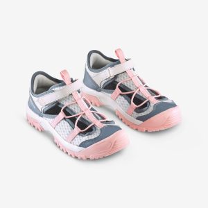 صندل طبیعت‌گردی بچگانه Decathlon MH900 – صورتی بژ