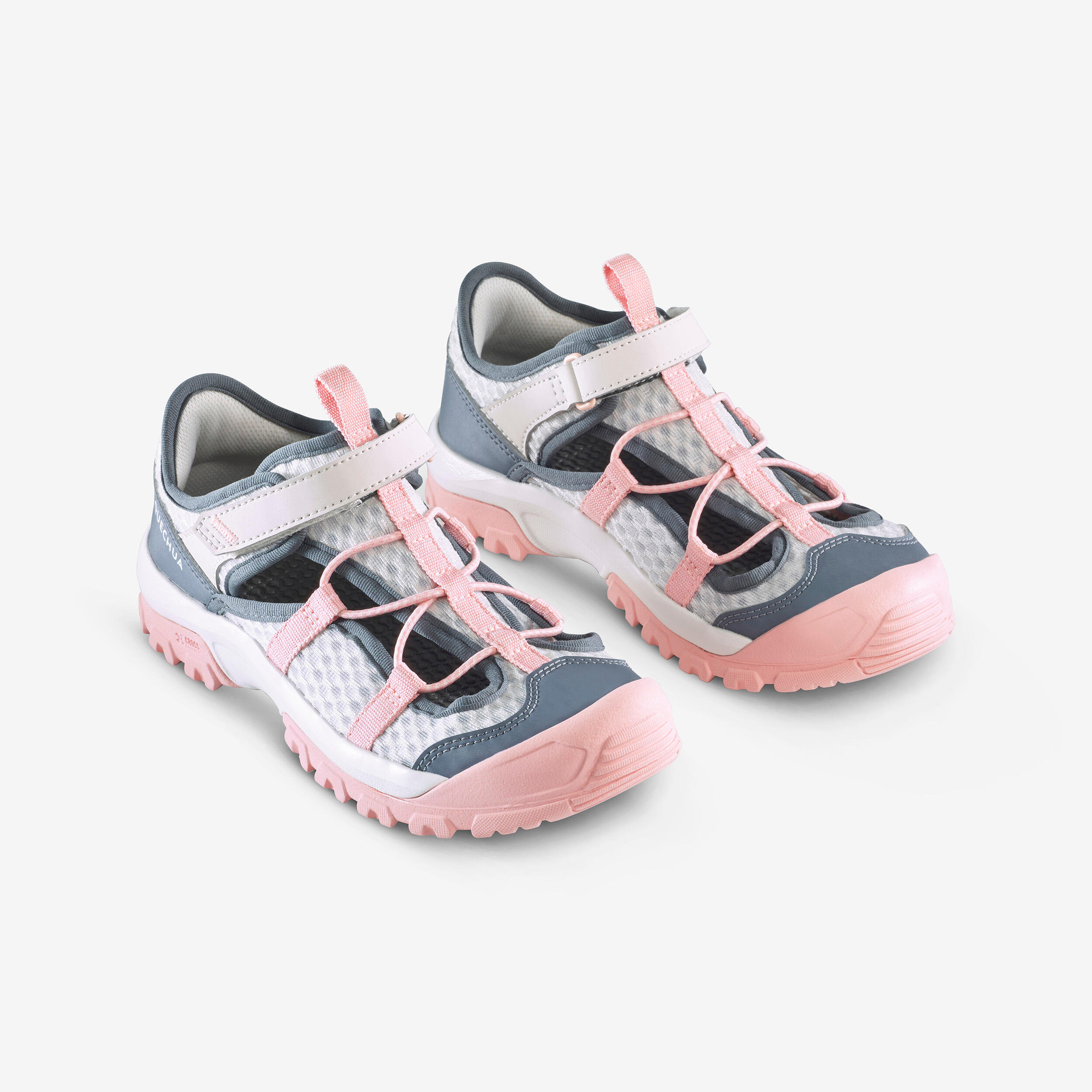 صندل طبیعتگردی بچگانه Decathlon MH900 – صورتی بژ صندل طبیعتگردی بچگانه Decathlon MH900 – صورتی بژ - تصویر 2