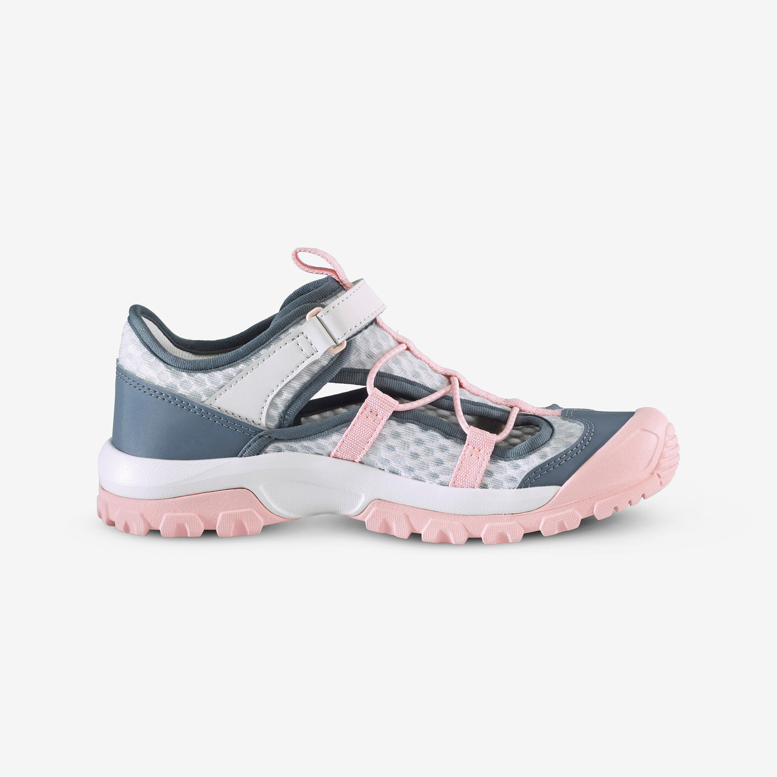 صندل طبیعتگردی بچگانه Decathlon MH900 – صورتی بژ صندل طبیعتگردی بچگانه Decathlon MH900 – صورتی بژ - تصویر 5