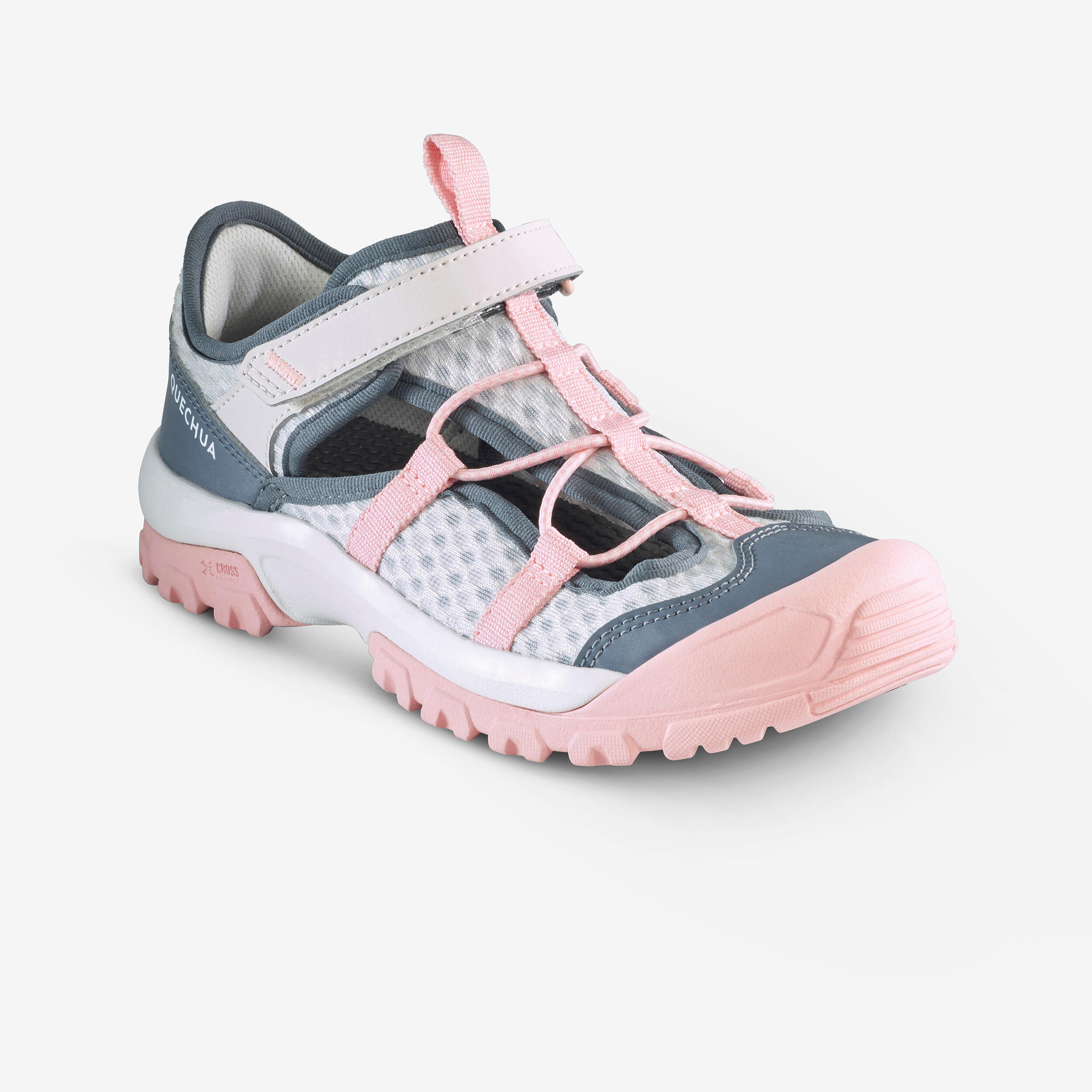 صندل طبیعتگردی بچگانه Decathlon MH900 – صورتی بژ صندل طبیعتگردی بچگانه Decathlon MH900 – صورتی بژ - تصویر 6