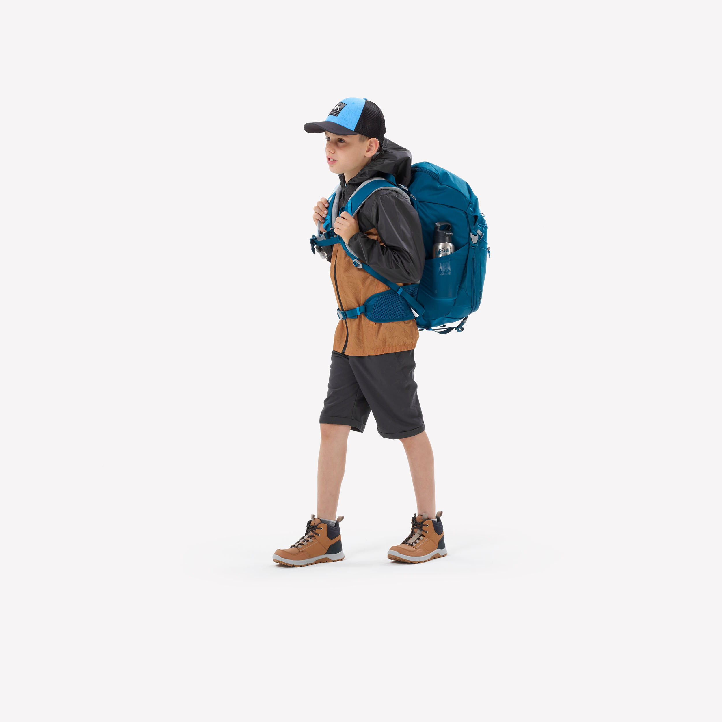 کولهپشتی کمپ و کوهنوردی بچگانه Decathlon MH500 – آبی کولهپشتی کمپ و کوهنوردی بچگانه Decathlon MH500 – آبی - تصویر 2