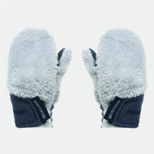 دستکش کوهنوردی بچگانه Decathlon HIKE100 – آبی خاکستری