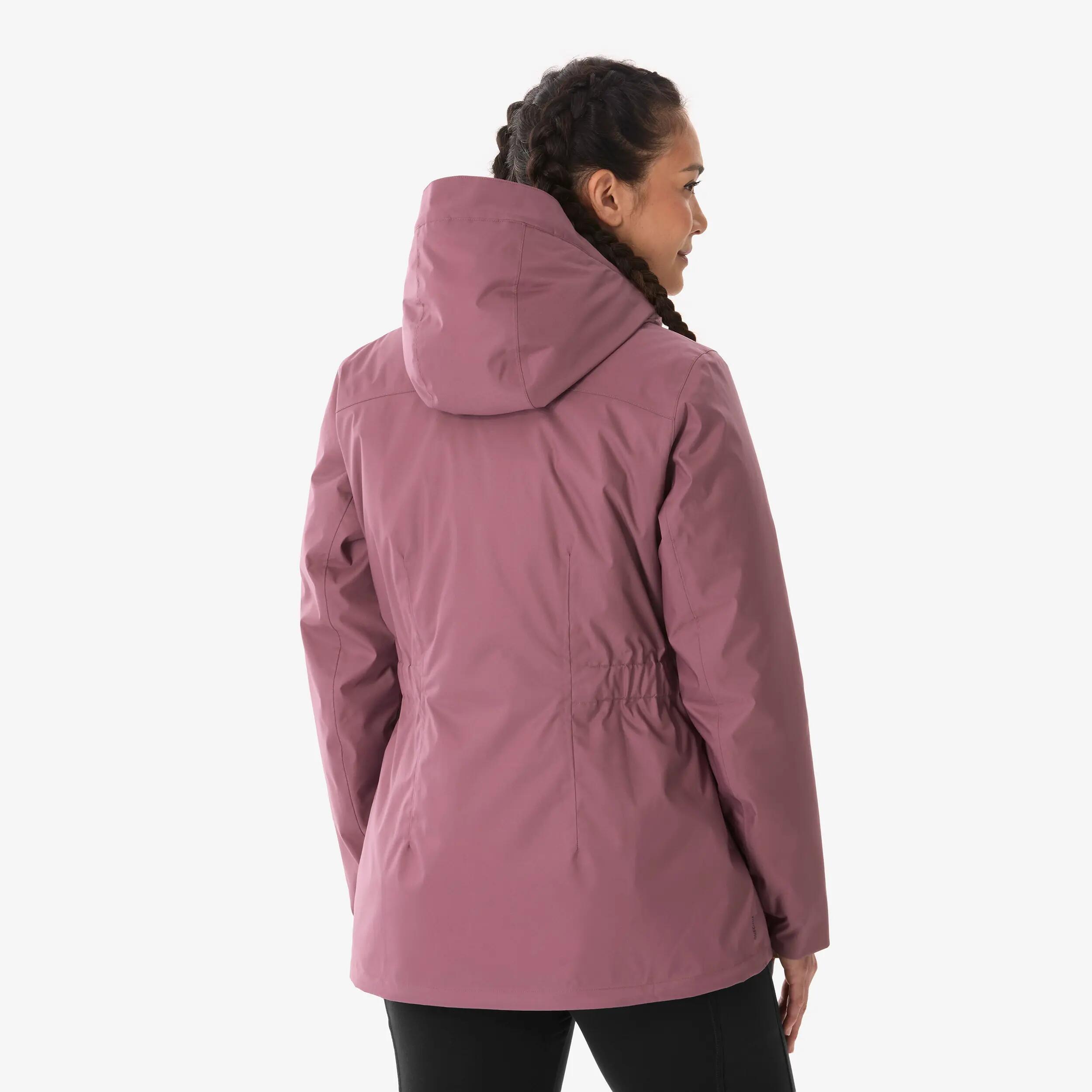 کاپشن زمستانی زنانه Decathlon NH500 – بنفش کاپشن زمستانی زنانه Decathlon NH500 – بنفش - تصویر 5