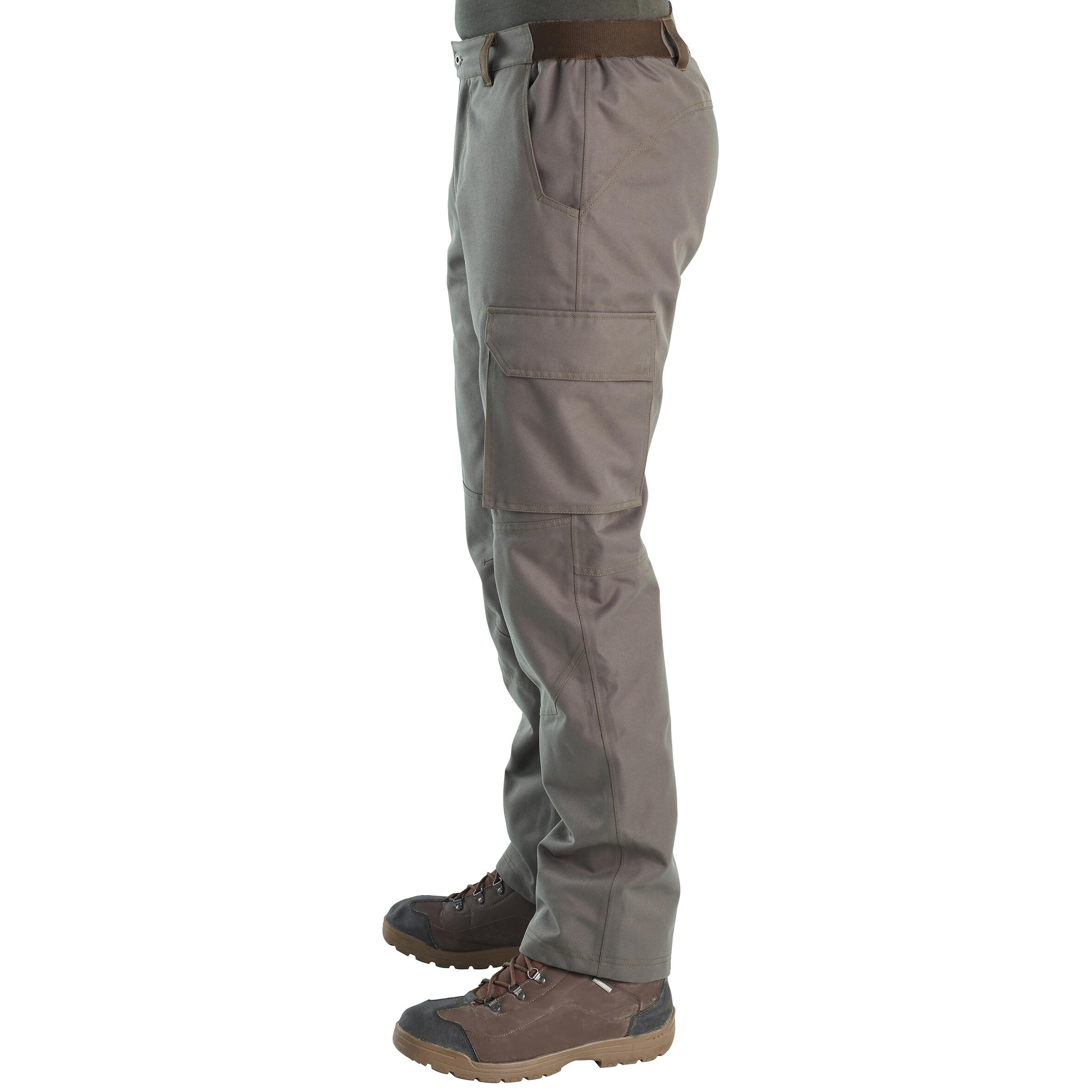 شلوار شکار و طبیعتگردی مردانه Decathlon 500 – سبز قهوهای شلوار شکار و طبیعتگردی مردانه Decathlon 500 – سبز قهوهای - تصویر 5