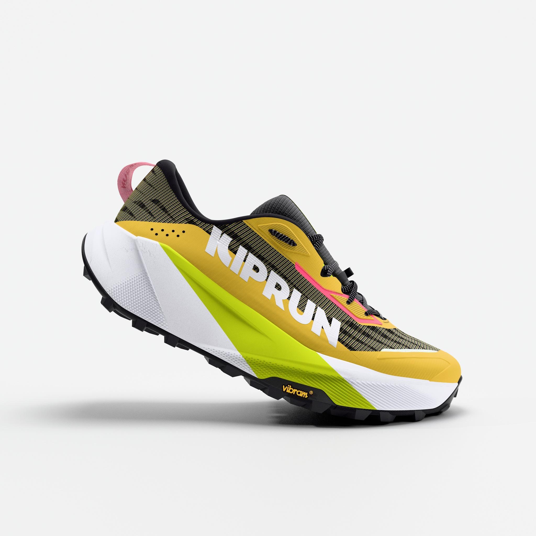 کفش دویدن و طبیعتگردی مردانه Decathlon Kiprun Kipsummit Max – زرد کفش دویدن و طبیعتگردی مردانه Decathlon Kiprun Kipsummit Max – زرد - تصویر 5