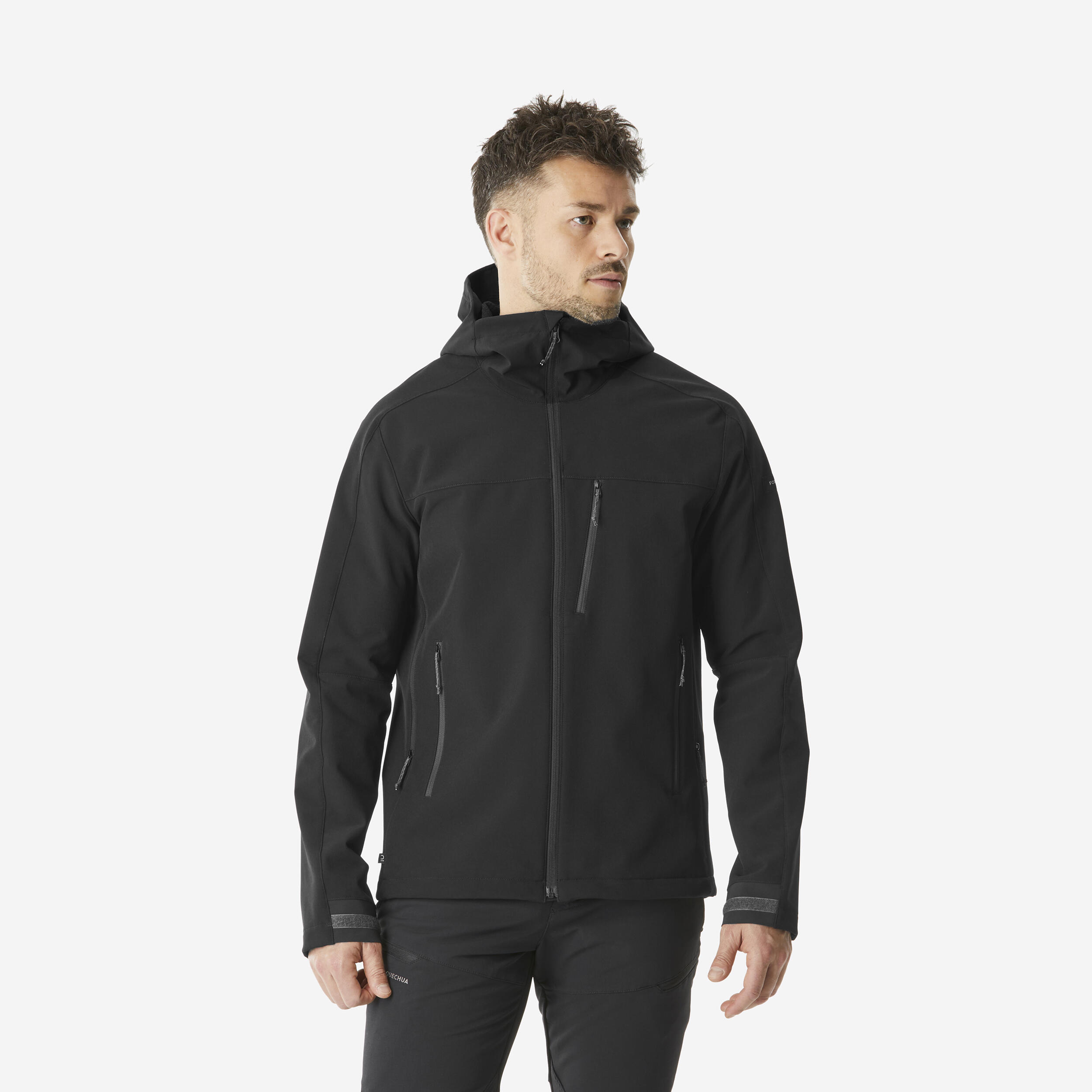 کاپشن سافتشل مردانه Decathlon MT500 – مشکی کاپشن سافتشل مردانه Decathlon MT500 – مشکی