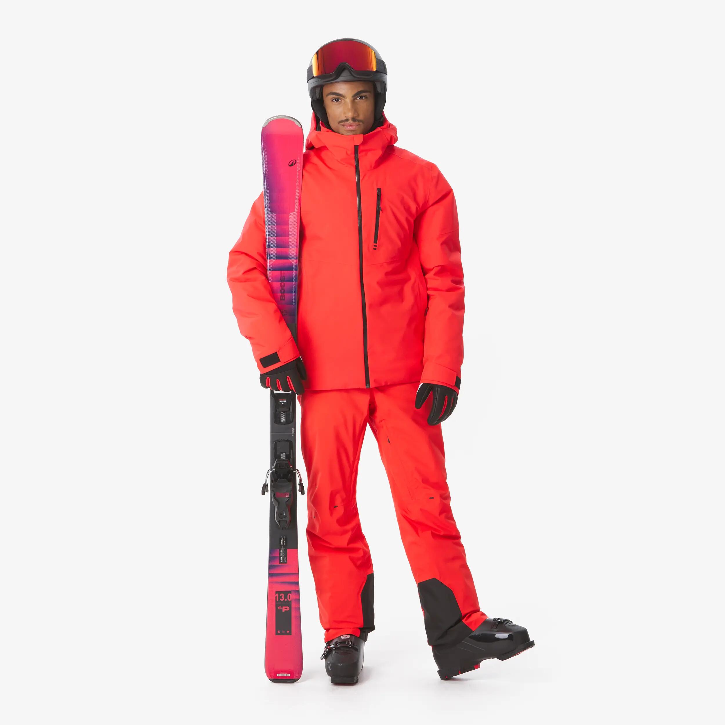 کاپشن اسکی و اسنوبرد مردانه Decathlon 500 – قرمز کاپشن اسکی و اسنوبرد مردانه Decathlon 500 – قرمز - تصویر 4