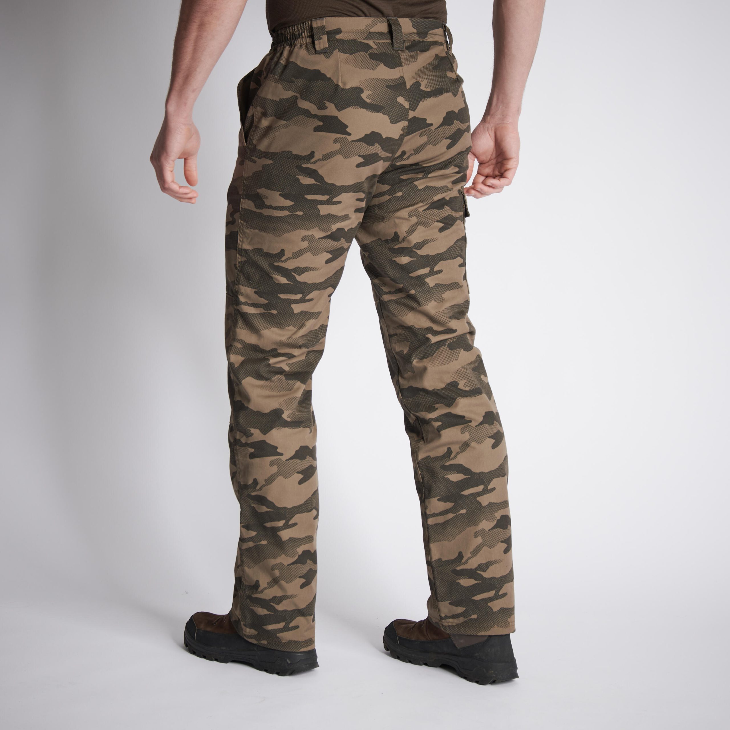 شلوار شکار مردانه Decathlon 100 – بژ شلوار شکار مردانه Decathlon 100 – بژ - تصویر 2