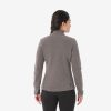 پلیور پشمی زنانه Decathlon MH100 – سفید مشکی - تصویر 3